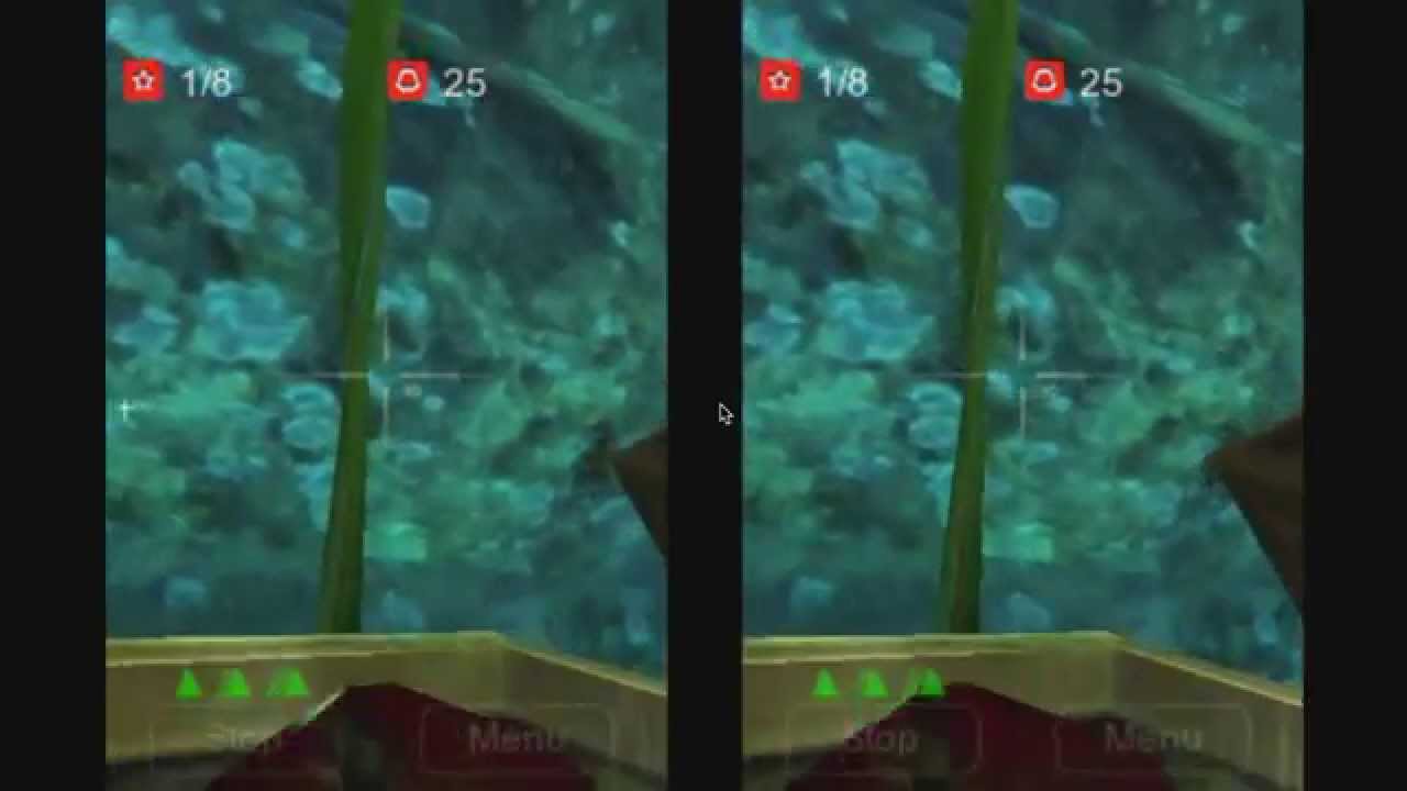 my3D 360 Sharks Stereoscopic Demo