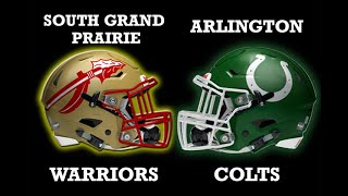 High School Football: South Grand Prairie vs. Arlington - October 22, 2021