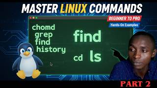 Master Linux Commands in One Video | chmod, find, grep, who, history & More