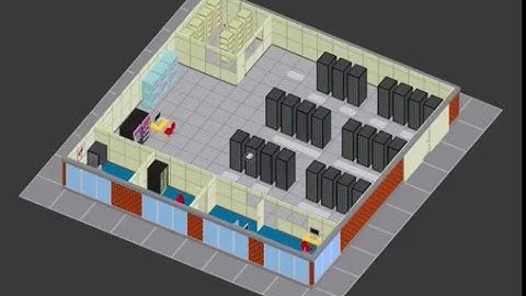 ServerTycoon (2016) - Voxel UI test