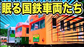 過去にタイムスリップしてもた！国鉄車両が眠る『ポッポの丘』が面白くて発狂ｗｗ