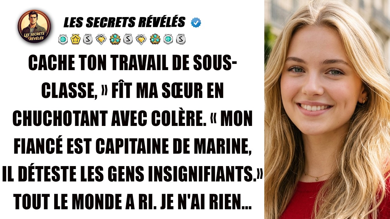 Le silence a envahi la salle quand mon futur beau-frère a sorti une vieille photo de son portefeuille et s'est tourné vers moi, les yeux écarquillés. « Mon Dieu », a-t-il murmuré. « C'est...