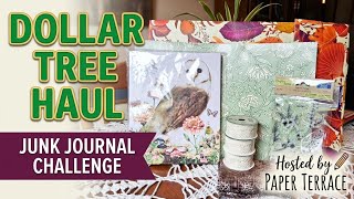 Dollar Tree Haul - Junk Journal Supplies