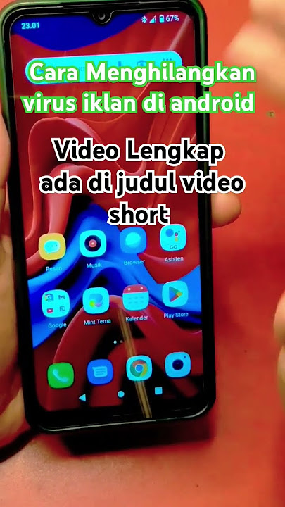 Cara Menghilangkan Virus Iklan Di Android⁉️ #smartphone #tutorial #carahapus  #tips #tipsandtricks
