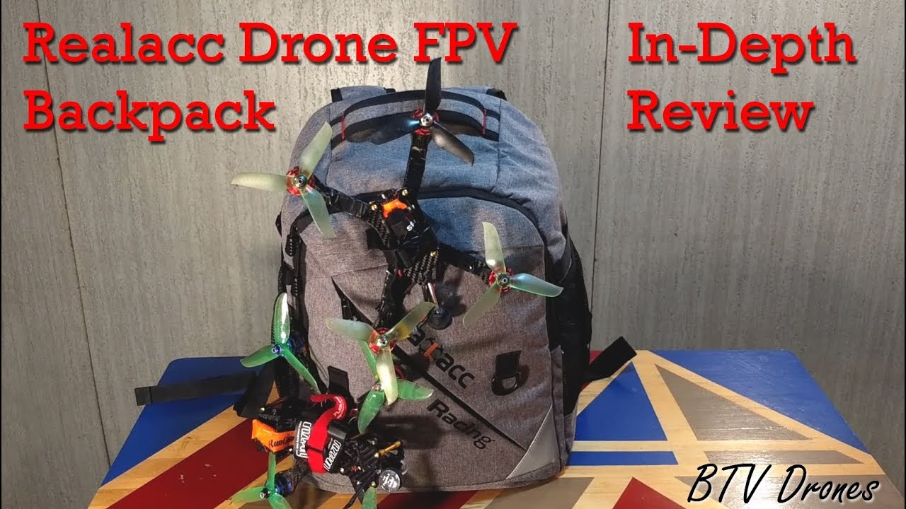 Realacc FPV Drone Backpack Case Review YouTube