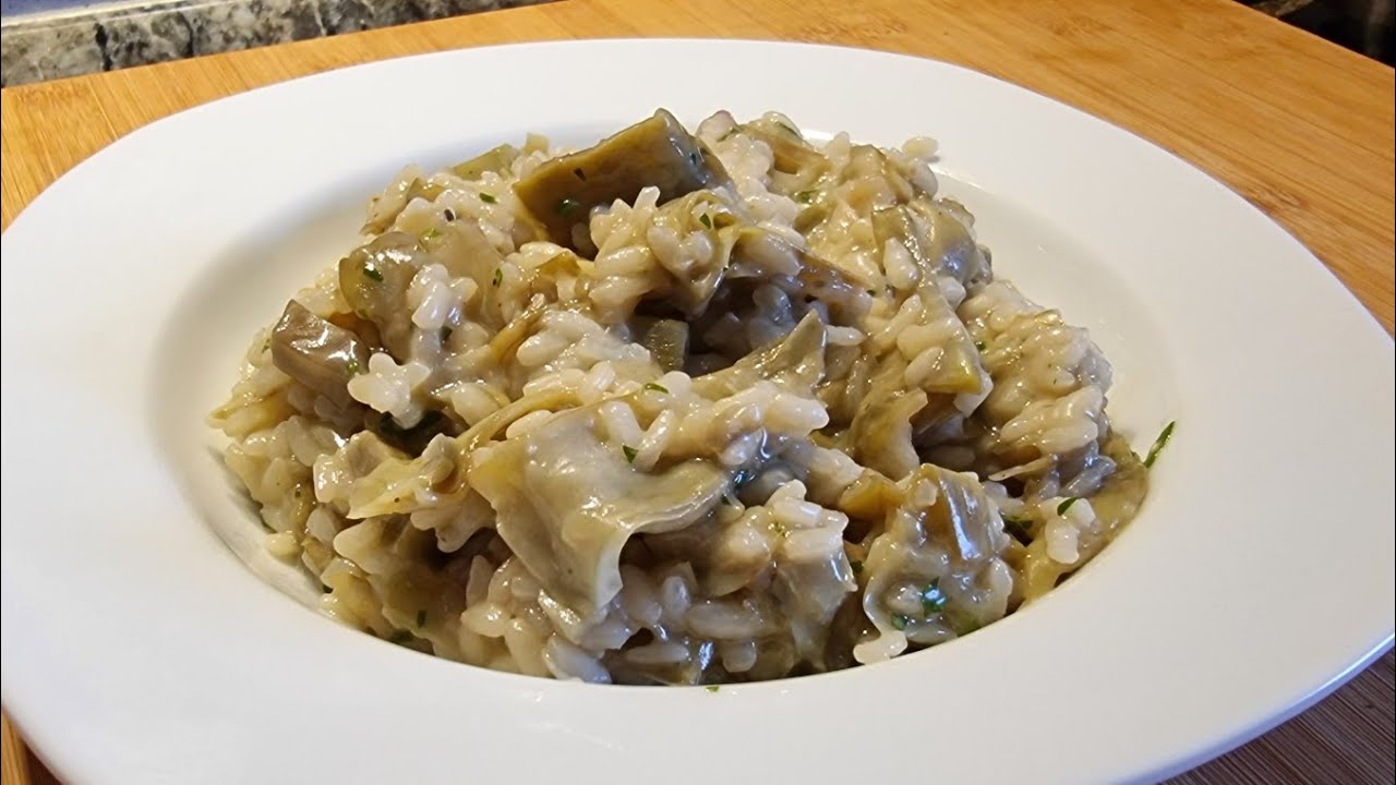 Risotto de Alcachofas - ✅ Receta Unica de Arroz con Alcachofas