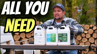 My Go-To Lawn Stack for Instant Green-Up + Disease Protection.  A Simple Lawn Solution for DIYers