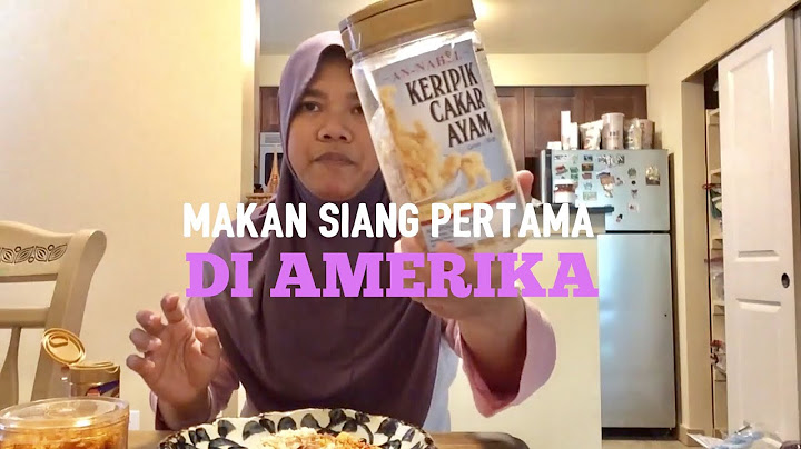 MAKAN SIANG PERTAMA DI AMERIKA | HIDUP DI AMERIKA