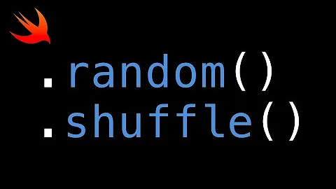 How to use Random and Shuffle in Swift
