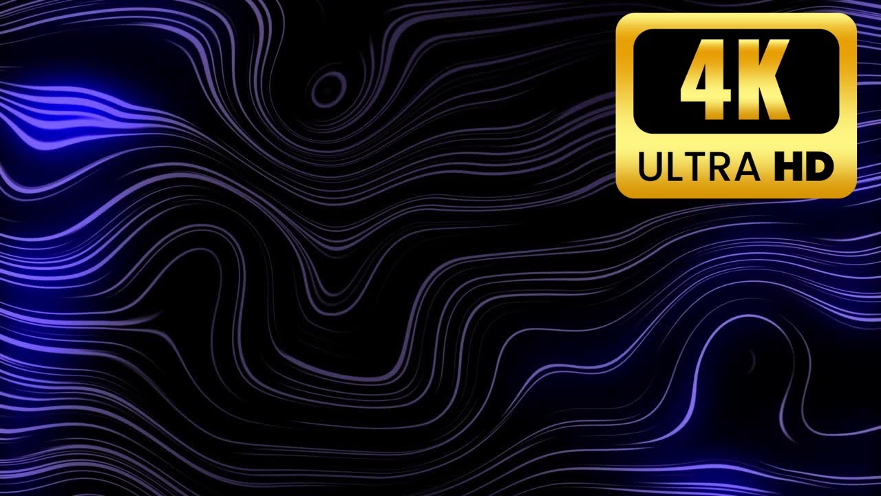 Abstract Liquid Neon Animation | Colorful Liquid Pattern 4K Art TV Screensaver