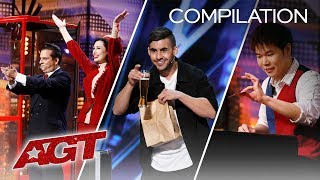 TOP Magic Tricks From AGT Season 14 Auditions (Are They Actual Wizards?) - America's Got Talent 2019