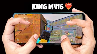 KING OF M416🔥 4 FINGER + GYROSCOPE😍 PUBG MOBILE