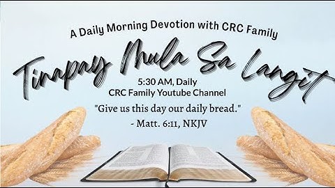 Tinapay Mula Sa Langit: Episode 1305 ~ The Ark of God Will Lead The Way (Joshua 3:2-5)