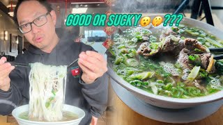 TRYING OUT THE BEST VIETNAMESE PHO RESTAURANT IN THE BAY AREA PHO PAPA IN SAN JOSE CA