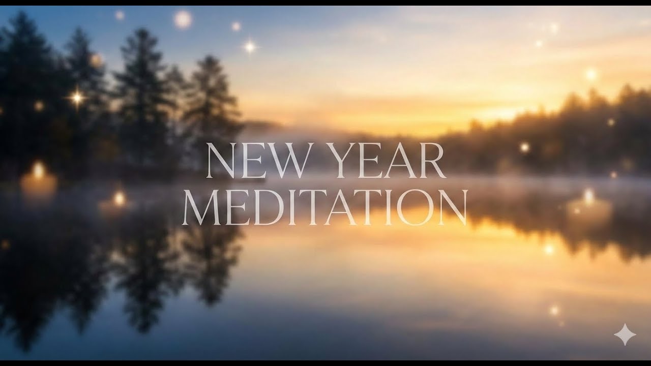 New Year Meditation - Waking Up to with Clarity and Intention - YouTube