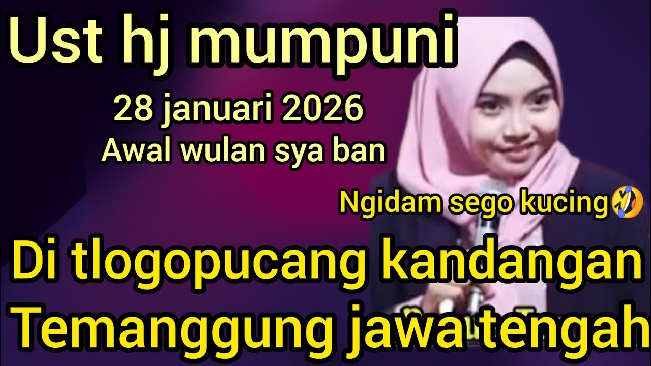 NGAJi BARENG UST HJ MUMPUNI- 28 JANUARI 2026.DITLOGOPUCANG  KANDANGAN KAB TEMANGGUNG