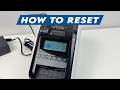 How to Reset The Brother QL-820NWB Label Printer