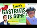 لورا تعيش حياة تتجاوز التهاب المعدة بدون أعراض
