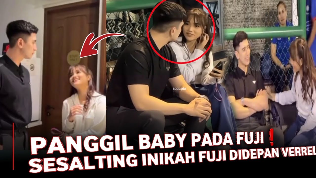 Inilah Video real Fuji temani verrel olahraga, Sesalting inikah Fuji dipanggil baby sama verrel❗