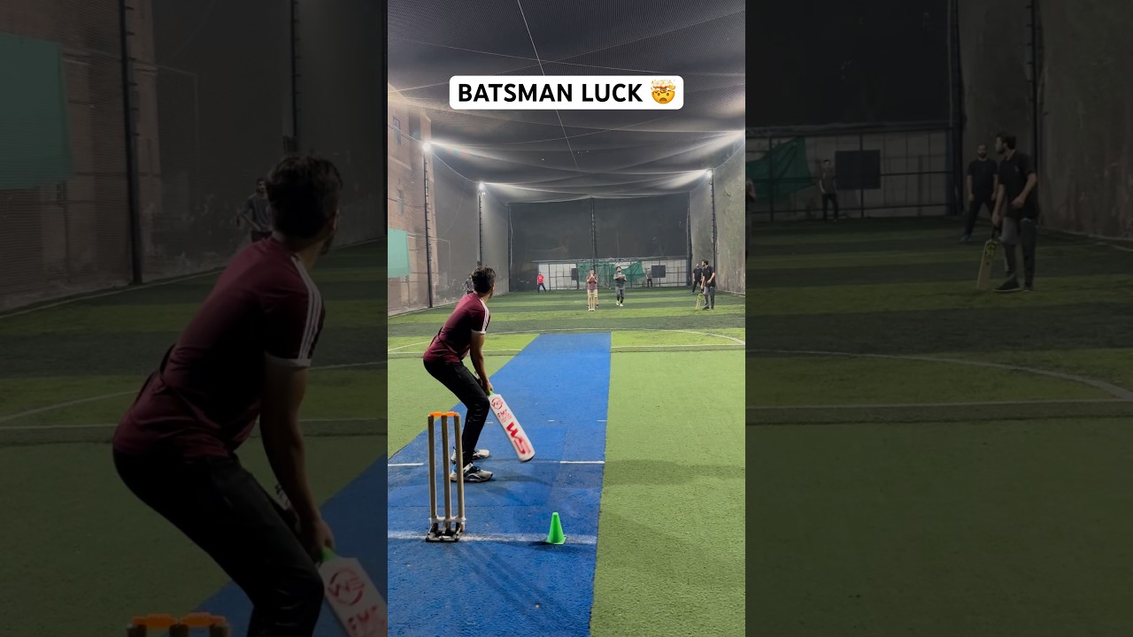 Cricket Batsman Luck Twist 🏏 Pace Bowler Creating Chances But Catches Dropped 😳 