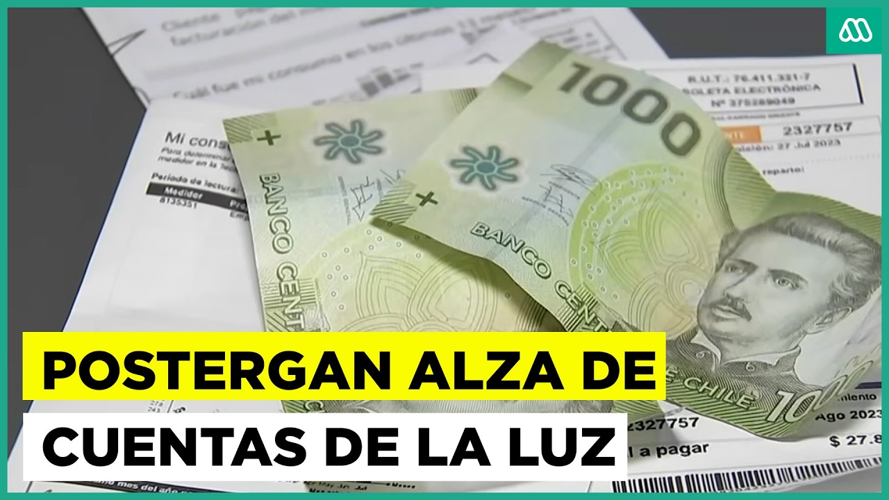 Postergan alza en cuentas de luz debido a la crisis de las bencinas ...