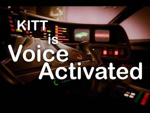 Knight Rider replica finally voice activated