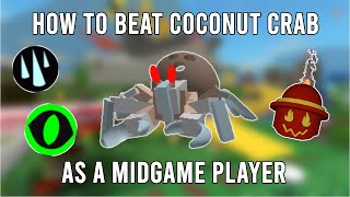 How to beat Coconut Crab as a midgame player | Bee Swarm Simulator screenshot 4