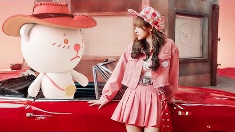 【091221】Mỹ nữ cao bồi xinh đẹp Trình Tiêu Cheng Xiao 程潇 성소 x《Đại sứ thương hiệu mỹ phẩm PINK BEAR》