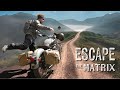 How to escape the matrix motorcycle adventure  film photography