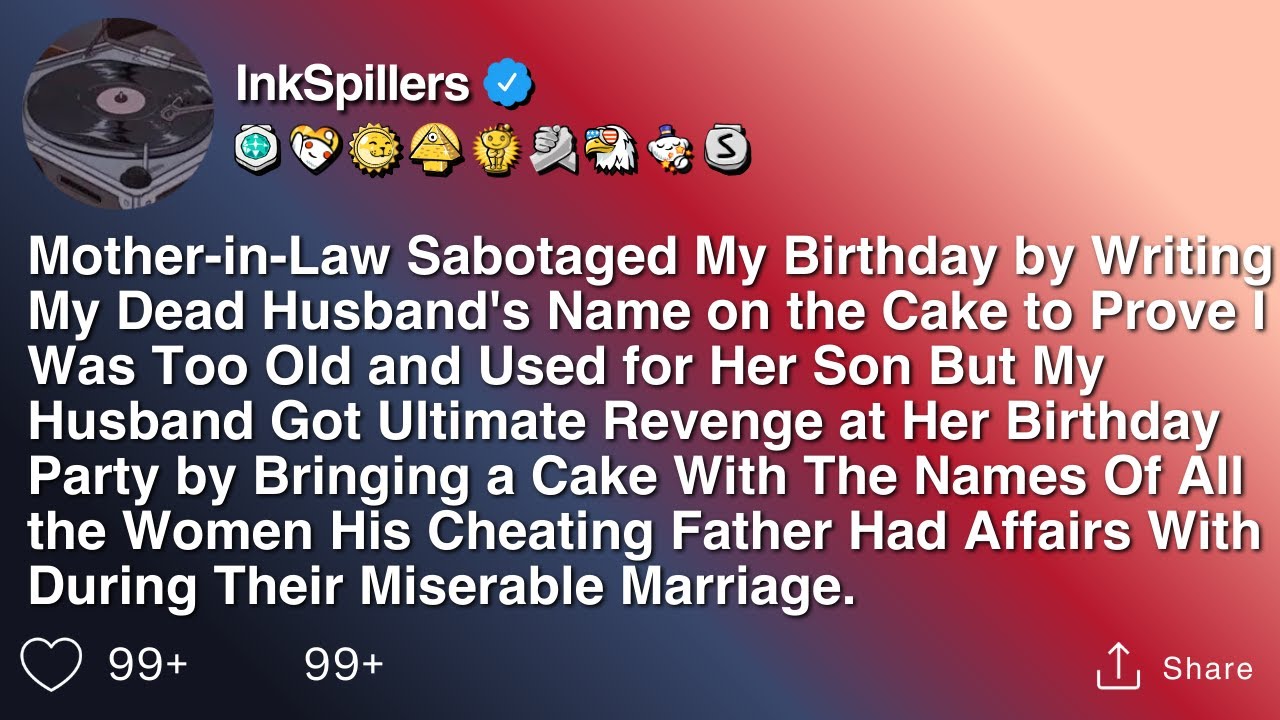 Mother-in-Law Sabotaged My Birthday by Writing My Dead Husband's Name on the Cake to Prove I Was...