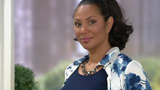 Dennis Bo Textured Knit Layering Tank On Qvc