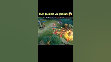 11.11 gusion vs gusion 😱#shorts #mlbb #mobilelegends #viralshorts #moontoon #gusion