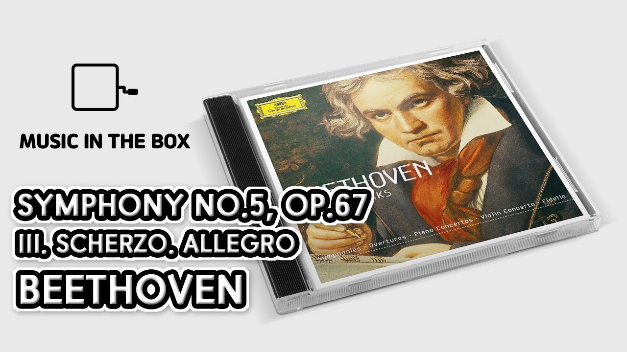 在 YouTube 上觀看「Symphony No.5, Op.67 - III. Scherzo. Allegro - Beethoven (Music box version)」