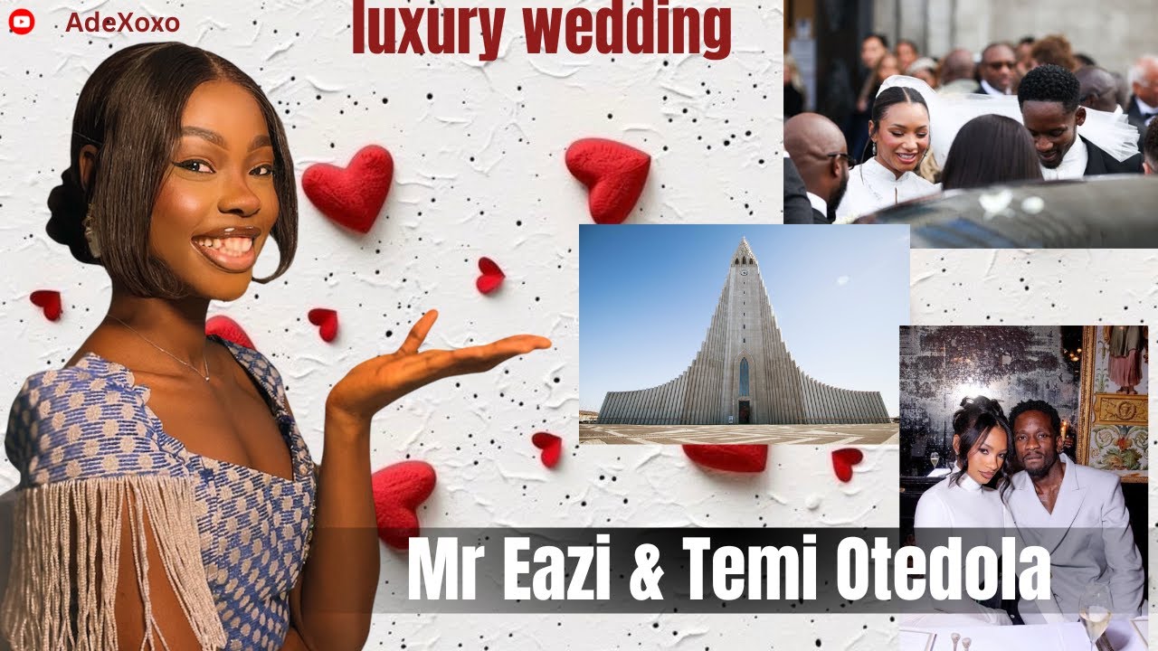 Inside Mr Eazi & Temi Otedola’s Luxurious White Wedding in Iceland