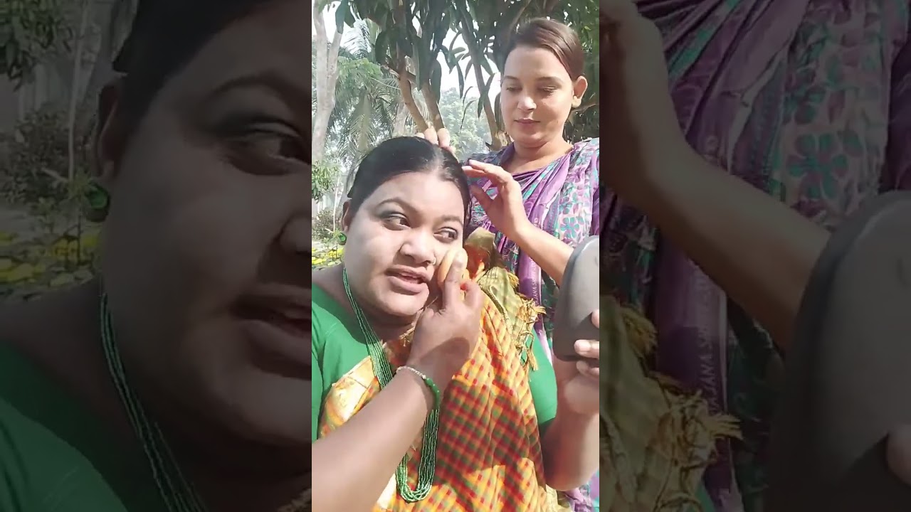 মুনমুনের মেকআপ টাইম