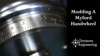 Machining a Resettable Dial for a Myford Leadscrew Handwheel by Chronova Engineering 24,920 views 1 year ago 6 minutes, 14 seconds
