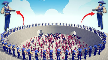 200X DEADEYE vs ALL UNITS AND FACTIONS Tabs - Totally Accurate Battle Simulator