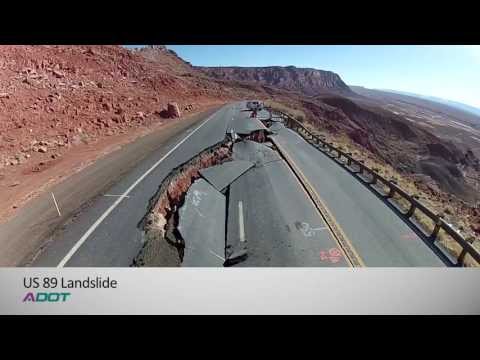 US 89 Landslide - Public Service Announcement