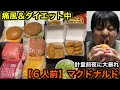 ダイエット×マクドナルド【6人前】