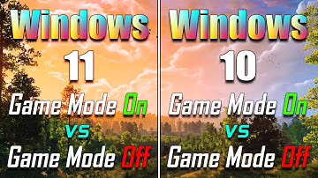 Game Mode ON vs OFF | Windows 11 vs 10 | PC Gameplay Tested