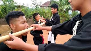 PSHT SILAT PENCAK TRAINING IN INDONESIA.