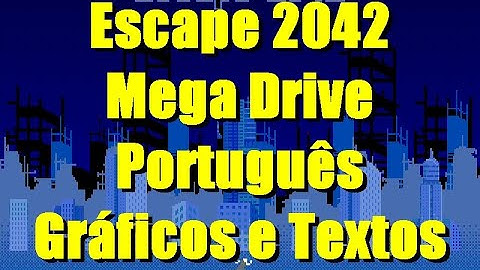 Escape 2042 The Truth Defenders (Português) Longplay GENESIS