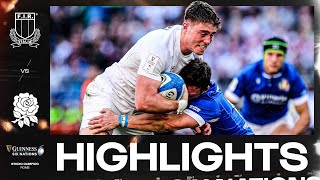 Highlights Italy V England 2024 Guinness Mens Six Nations