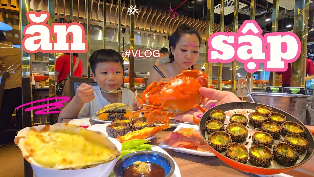 Buffet Poseidon Gold Coast Premium Nha Trang: Hải Sản Ngập Mặt, Cua Ghẹ Nhum...Ăn Mệt Nghỉ!