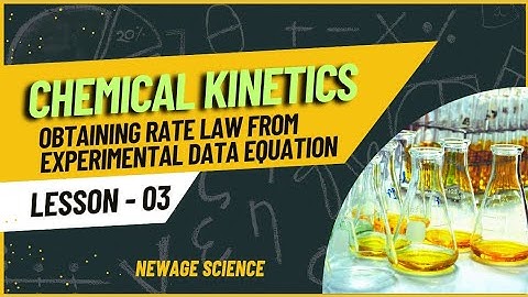 Mastering Chemical Kinetics:Guide to Derive Rate Law from Experimental Data #youtube #science #trend