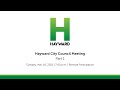 March 16, 2021: Hayward City Council Meeting Part 1