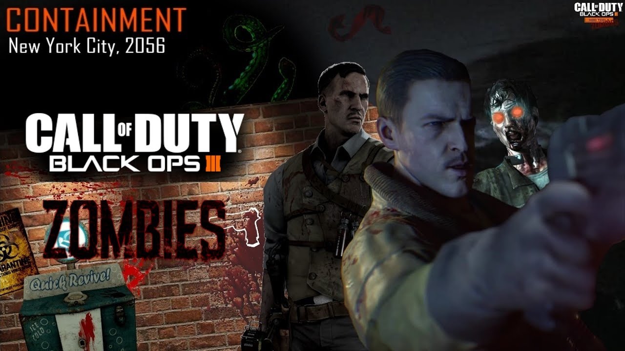 Containment: Zombies Custom Map (Call of Duty Black Ops 3 Highlights ...