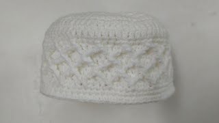 Auntie Nat's Crochet - Special Kopiah / Songkok / Peci / Cap - size for all ages - beginner friendly