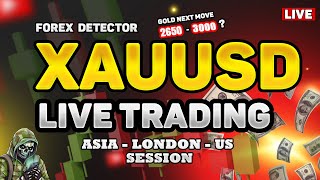 GOLD LIVE - XAUUSD Forex Detector Live Trading Session# 55 #crypto #forexlive #forexdetector
