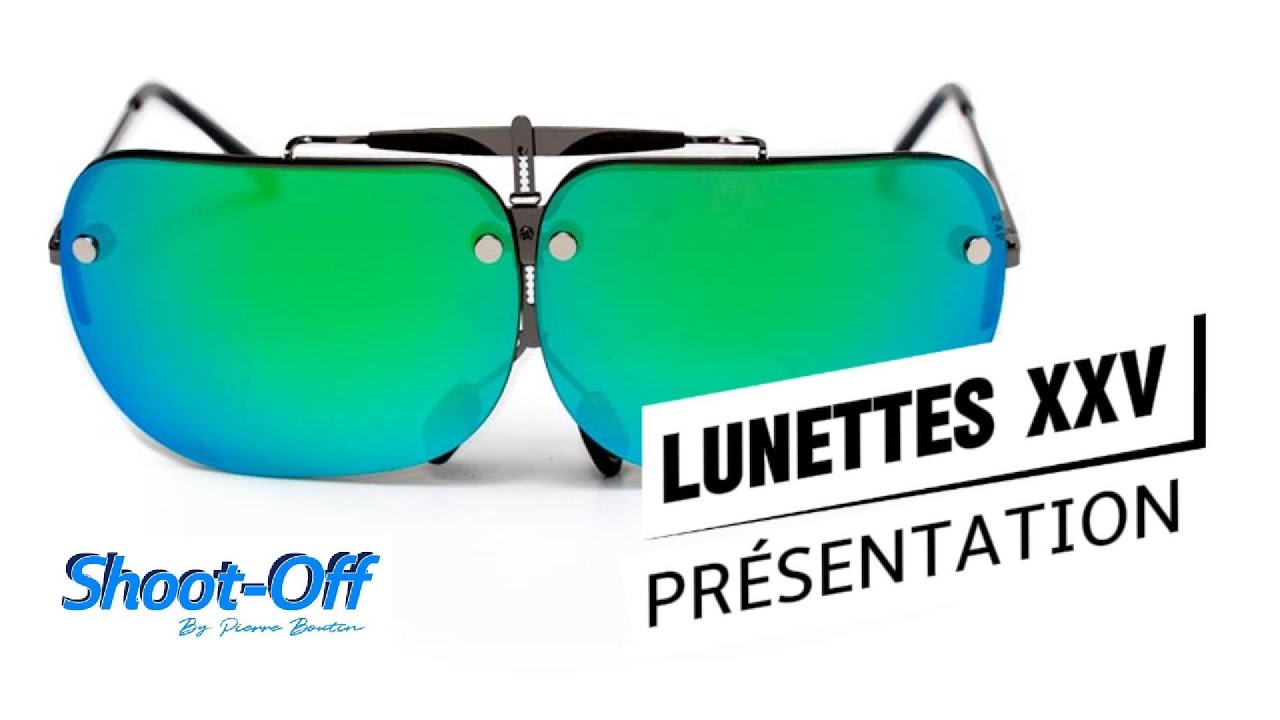 🇫🇷 Lunettes XXV : Lunettes Magnétiques avec Verres Interchangeables - Shoot Off Monde 🌎